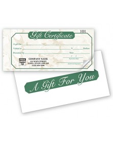 Ivory Marble Gift Certificate Snapsets 